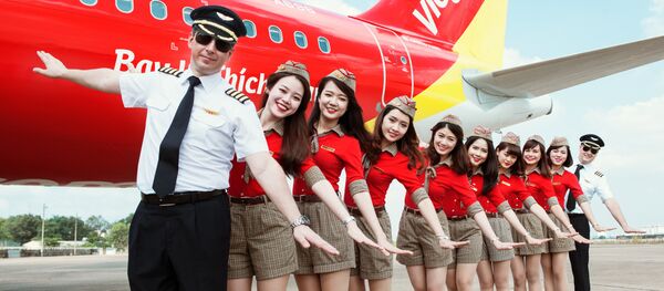 Phi hành đoàn VietJet Air - Sputnik Việt Nam