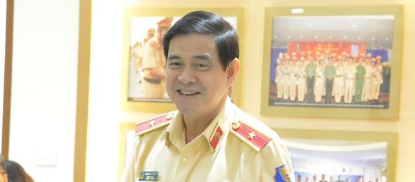 Thiếu tướng Vũ Đỗ Anh Dũng phát biểu tại hội nghị. Thiếu tướng Vũ Đỗ Anh Dũng phát biểu tại hội nghị. - Sputnik Việt Nam