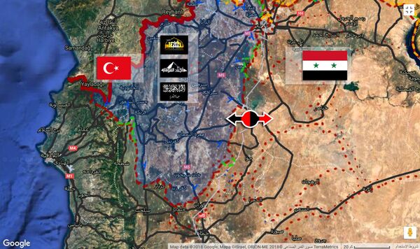 Đếm ngược thời gian đến chiến dịch ở Idlib: Ngày mai mở hành lang nhân đạo Đếm ngược thời gian đến chiến dịch ở Idlib: Ngày mai mở hành lang nhân đạo - Sputnik Việt Nam