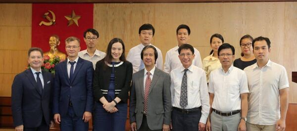 Chuyến thăm của đoànĐại học Tổng hợp Liên bang Viễn Đông (FEFU) đến Hà Nội - Sputnik Việt Nam