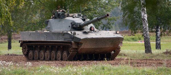 Thiết bị pháo tự hành chống tăng Sprut-SD Thiết bị pháo tự hành chống tăng Sprut-SD - Sputnik Việt Nam