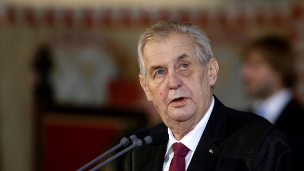 Milos Zeman - Sputnik Việt Nam