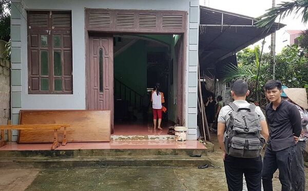 Ngôi nhà của anh Trường, nơi xảy ra vụ án mạng nghiêm trọng - Sputnik Việt Nam