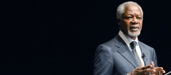Бывший генеральный секретарь ООН Кофи Аннан Бывший генеральный секретарь ООН Кофи Аннан - Sputnik Việt Nam
