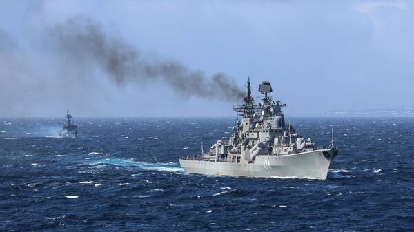 Tàu khu trục Đô đốc Ushakov - Sputnik Việt Nam