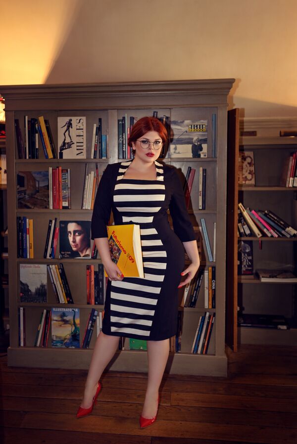 Người mẫu plus-size Nga Yulia Rybakova - Sputnik Việt Nam