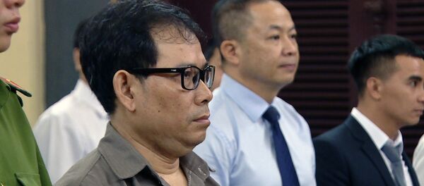 Bị cáo Nguyen James Han, thành viên chủ chốt của tổ chức phản động “chính phủ quốc gia Việt Nam lâm thời”. - Sputnik Việt Nam