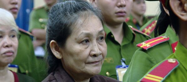 Bị cáo Phan Angle, thành viên chủ chốt của tổ chức phản động “chính phủ quốc gia Việt Nam lâm thời”. - Sputnik Việt Nam