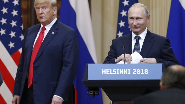 Cuộc gặp gỡ giữa Vladimir Putin và Donald Trump - Sputnik Việt Nam