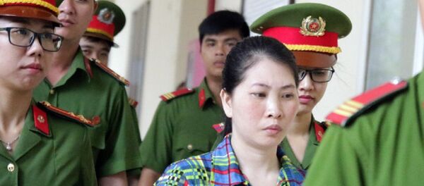 Bị cáo Hoàng Thị Hồng Diễm - Sputnik Việt Nam