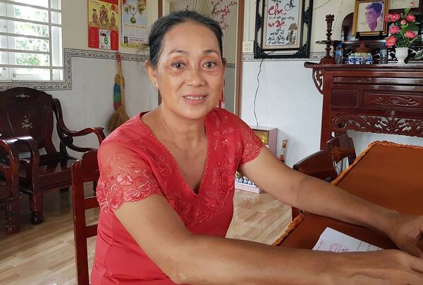 Bà Lê Thị Thanh Hà – Trưởng ấp 3A. - Sputnik Việt Nam