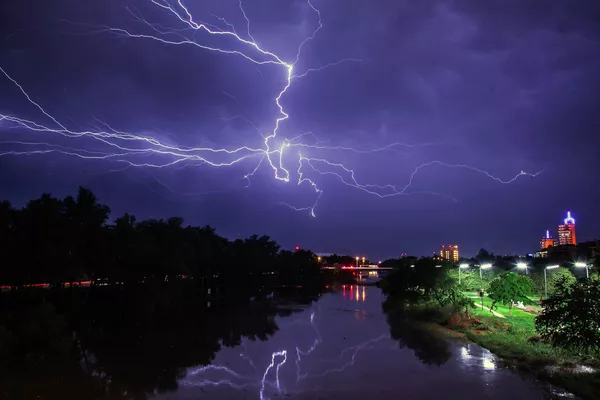 Sét trên thành phố Culiacan, Mexico Sét trên thành phố Culiacan, Mexico - Sputnik Việt Nam