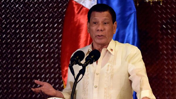 Tổng thống Philippines Rodrigo Duterte. - Sputnik Việt Nam