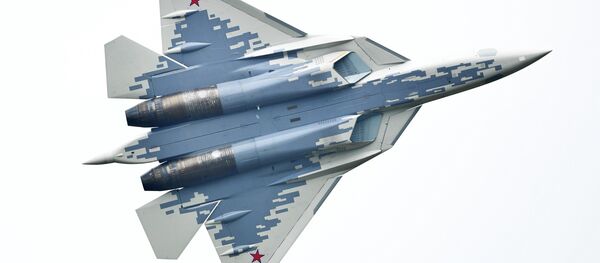 Máy bay chiến đấu thế hệ thứ năm Su-57 Máy bay chiến đấu thế hệ thứ năm Su-57 - Sputnik Việt Nam