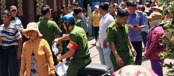 Hiện trường vụ trọng án. - Sputnik Việt Nam