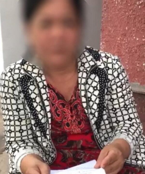 Nghi phạm Loan thời điểm vừa bị công an bắt giữ. Nghi phạm Loan thời điểm vừa bị công an bắt giữ. - Sputnik Việt Nam