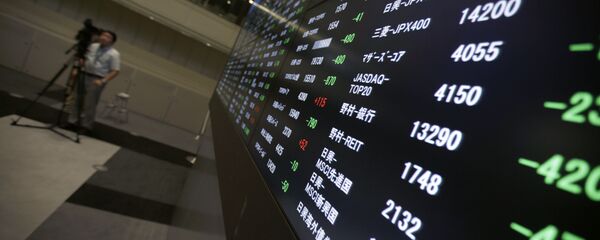 Sụp đổ các chỉ số chứng khoán châu Á - Sputnik Việt Nam
