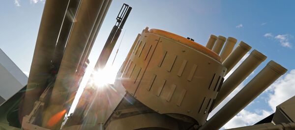 Tổ hợp tên lửa phòng không «Pansir-S1» tại diễn đàn “Quân đội-2018” - Sputnik Việt Nam