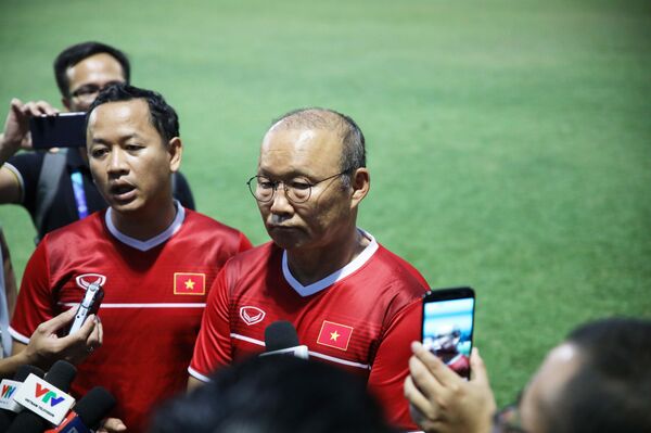 HLV đội tuyển Olympic Việt Nam Park Hang Seo. - Sputnik Việt Nam