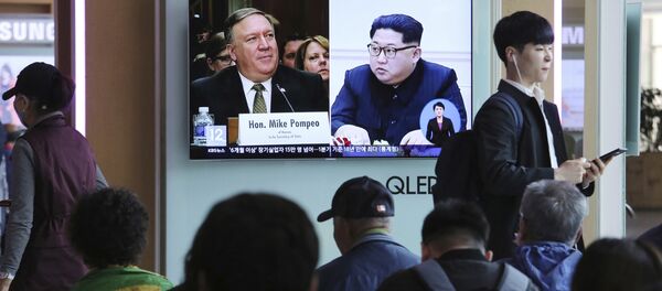 Mike Pompeo, Kim Jong Un - Sputnik Việt Nam