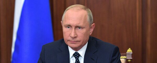 Tổng thống Vladimir Putin  - Sputnik Việt Nam