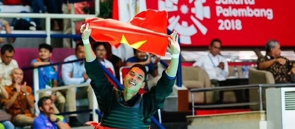 Võ sỹ Trần Đình Nam. Võ sỹ Trần Đình Nam. - Sputnik Việt Nam