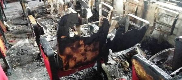 Hiện trường vụ cháy Hiện trường vụ cháy - Sputnik Việt Nam