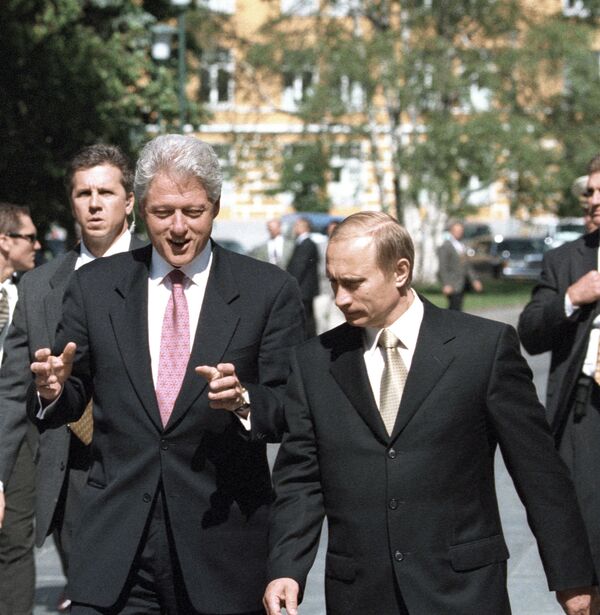 Vladimir Putin và Bill Clinton Vladimir Putin và Bill Clinton - Sputnik Việt Nam