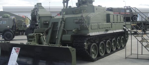 Xe kỹ thuật công binh bọc thép đa dụng UBIM (Nga) - Sputnik Việt Nam