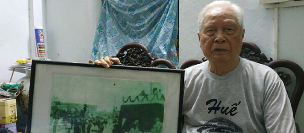 Ông Phạm Quang Đốc và bức ảnh ngày 2-9 lịch sử - Sputnik Việt Nam
