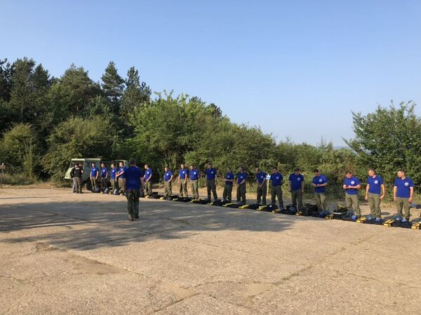 Các công binh Nga và Serbia dọn sạch bom mìn tại Serbia - Sputnik Việt Nam