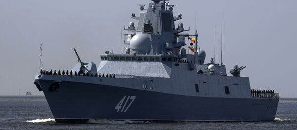 Tàu khu trục của 22350 dự án Đô đốc Gorshkov - Sputnik Việt Nam