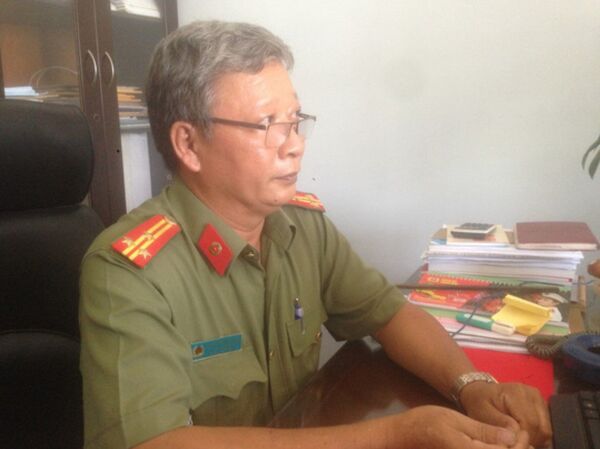 Thượng tá Long thông tin về vụ cướp - Sputnik Việt Nam