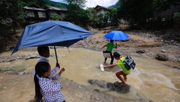 Thanh Hóa: Huyện Mường Lát vẫn bị cô lập sau lũ - Sputnik Việt Nam