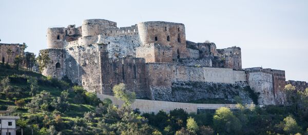 Syria bắt đầu phục chế lâu đài Krak des Chevaliers gần Homs - Sputnik Việt Nam
