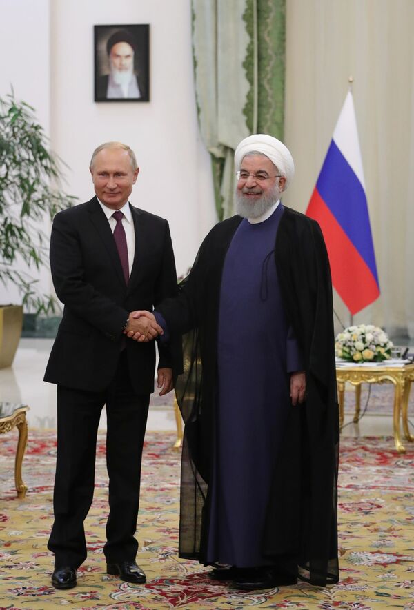 Cuộc họp ba bên của các nhà lãnh đạo Nga, Thổ Nhĩ Kỳ và Iran tổ chức ở Tehran - Sputnik Việt Nam