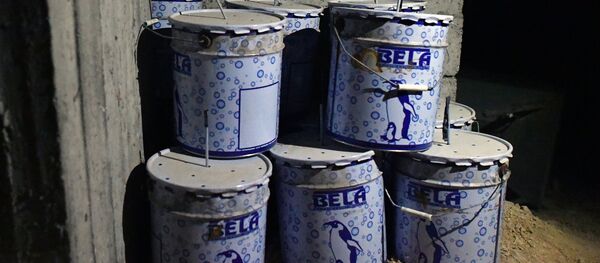 Химлаборатория боевиков в сирийском городе Дума - Sputnik Việt Nam