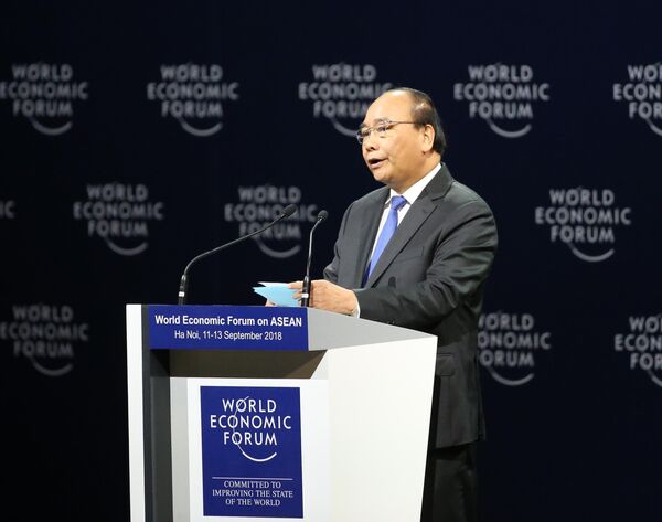 WEF ASEAN 2018: Phiên khai mạc toàn thể WEF ASEAN 2018: Phiên khai mạc toàn thể - Sputnik Việt Nam