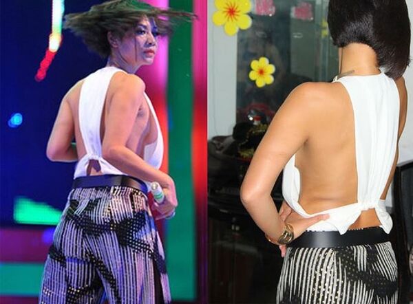 Thu Minh  mặc phản cảm - Sputnik Việt Nam