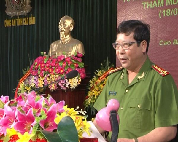 Đại tá Nông Minh Đức, Phó giám đốc Công an tỉnh Cao Bằng Đại tá Nông Minh Đức, Phó giám đốc Công an tỉnh Cao Bằng - Sputnik Việt Nam