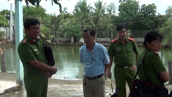 Cơ quan công an có mặt tại hiện trường vụ án - Sputnik Việt Nam