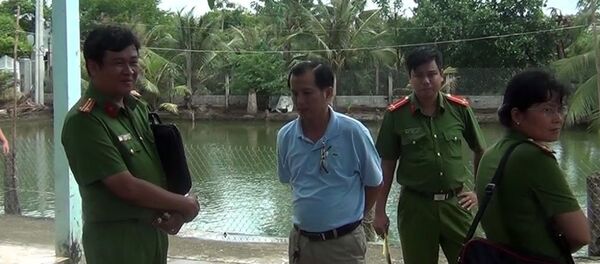 Cơ quan công an có mặt tại hiện trường vụ án Cơ quan công an có mặt tại hiện trường vụ án - Sputnik Việt Nam