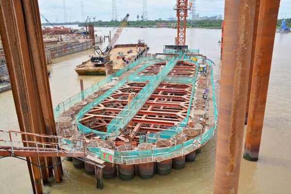 Dự án chống ngập 10.000 tỷ nếu dừng sai thời điểm có thể gây sạt lở. - Sputnik Việt Nam