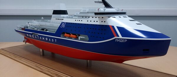 tàu phá băng hạt nhân của dự án 10510 Lider tàu phá băng hạt nhân của dự án 10510 Lider - Sputnik Việt Nam