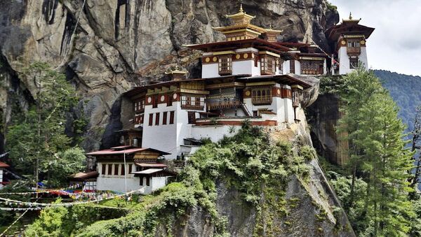 Tu viện Hang hùm ở Bhutan - Sputnik Việt Nam