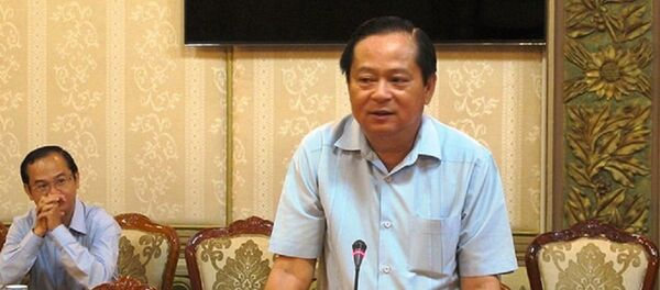 Ông Nguyễn Hữu Tín trước khi nghỉ hưu. Ông Nguyễn Hữu Tín trước khi nghỉ hưu. - Sputnik Việt Nam