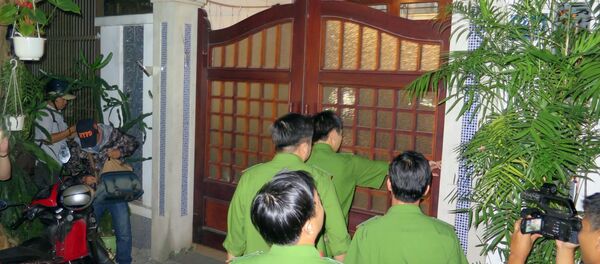 Cơ quan công an khám nhà ông Đào Tấn Bằng - Sputnik Việt Nam