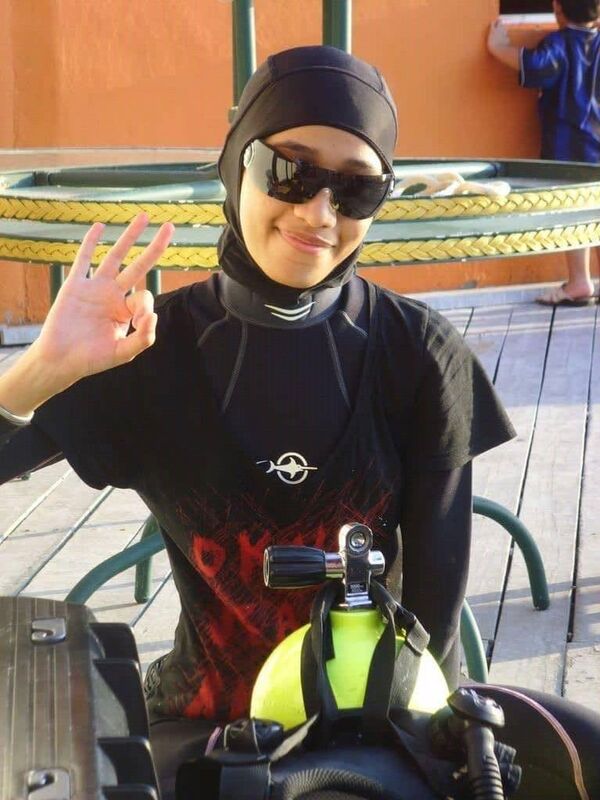 Người phụ nữ Ảrập Xêút lặn biển đã ghi danh mình vào Sách Kỷ lục Guinness - Sputnik Việt Nam