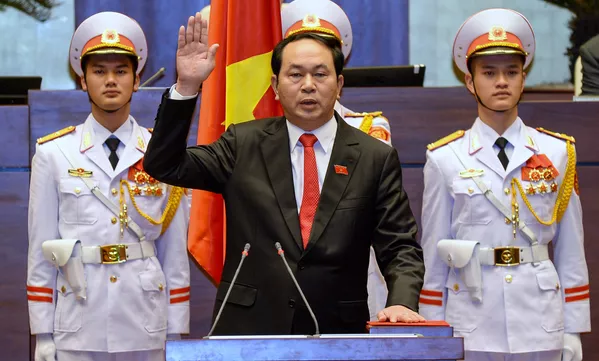 Chủ tịch nước Việt Nam Trần Đại Quang tuyên thệ trong lễ nhậm chức tại Hà Nội Chủ tịch nước Việt Nam Trần Đại Quang tuyên thệ trong lễ nhậm chức tại Hà Nội - Sputnik Việt Nam