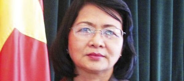 Phó chủ tịch nước Đặng Thị Ngọc Thịnh Phó chủ tịch nước Đặng Thị Ngọc Thịnh - Sputnik Việt Nam